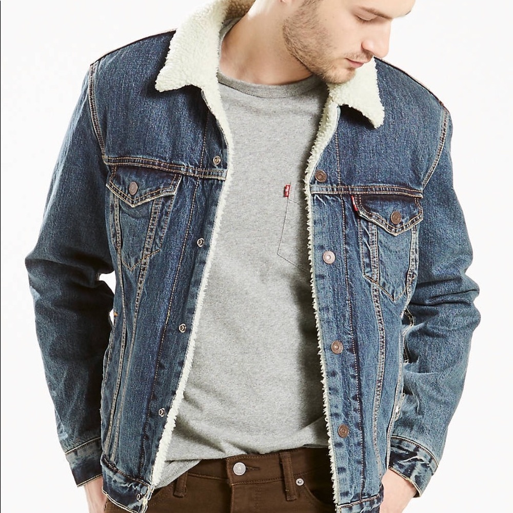 Levi’s Sherpa Denim Jacket